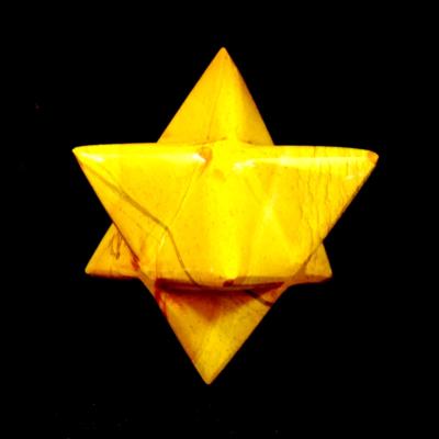 GEMSTONE MERKABA STAR IN MARBLE.   SP15034POL