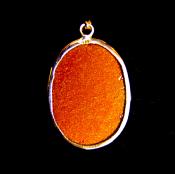 925 Silver with Copper Goldstone Designer Pendant.   SP15110PEND 