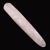 Rose Quartz Faceted And Tapered Massage/ Healing Wand.   SP15929POL