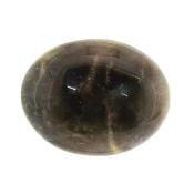 Oval Shape Fully Polished Palm Stone in Black Moonstone.   SP16326POL