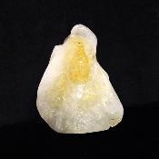 Relief Carving Of A Skull On To A Polished Citrine Crystal.   SP16352POL