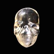 2 Sided Alien Skull Carving In Natural Citrine.   SP16354POL 