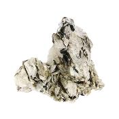 Raw Mica Specimen With Black Tourmaline And Quartz Inclusions.   SP16355SLF