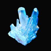 Aqua Aura Quartz Cluster Specimen.   SP16591