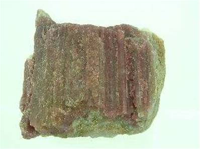 BI COLOURED TOURMALINE SPECIMEN. 74 X 68 X 37MM APROX. 246g. SP18
