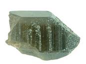 SMOKEY QUARTZ POINT ETCHED WITH MICA. 65 X 43 X 32MM APROX. 114g. SP214