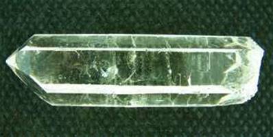 'SILVER EDGE' QUARTZ POINT SPECIMEN. SP2368