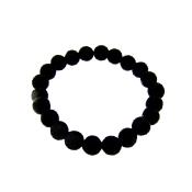 PLAIN POWER BEAD BRACELETS IN LAVA STONE (NO TOGGLE).   SPR14228BR