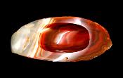 AGATE POLISHED TRINKET OR SOAP DISH.   SP12129POL