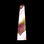 PINK AGATE OBELISK.   SP13767POL