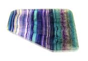 RAINBOW FLUORITE POLISHED SLICE SPECIMEN.   SP13893POL