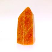 ORANGE CALCITE POLISHED POINT SPECIMEN.   SP14431POL