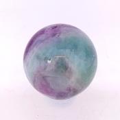 FLUORITE GEMSTONE SPHERE.   SP14932POL