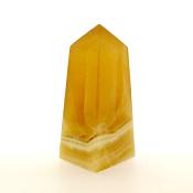GEMSTONE OBELISK IN HONEY CALCITE.   SP15016POL