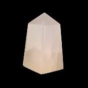 GEMSTONE OBELISK IN MANGANO CALCITE.   SP15024POL