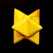 GEMSTONE MERKABA STAR IN MARBLE.   SP15034POL