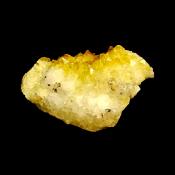 CITRINE DRUZE SPECIMEN (HEAT TREATED).   SP15052SLF