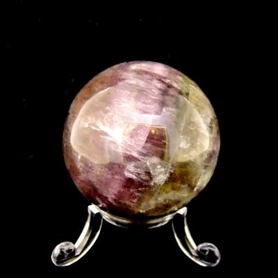 Gemstone Sphere in Fluorite.   SP15255POL