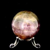 Gemstone Sphere in Fluorite.   SP15258POL 