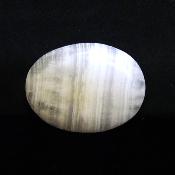 Mangano Calcite polished oval Thumb or Palm Stone.   SP16196POL