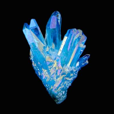 Aqua Aura Quartz Cluster Specimen.   SP16590