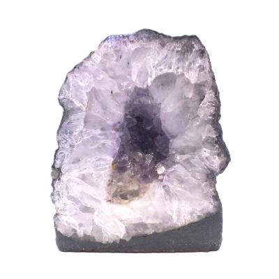 Amethyst Mini Cave Featuring Cut And Polished Front Face.   SP17045CAV