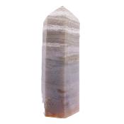 Banded Jasper Fully polished & Faceted Point/ Tower Specimen.   SP17113POL