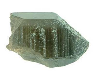 SMOKEY QUARTZ POINT ETCHED WITH MICA. 65 X 43 X 32MM APROX. 114g. SP214