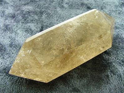 QUARTZ DOUBLE TERMINATED HEALING WAND. SP5232POL