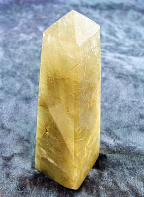 SMOKEY QUARTZ OBELISK. SP5238POL