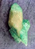 GREEN CRACKLE QUARTZ CLUSTER SPECIMEN. SP7612