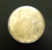 RUTILATED QUARTZ SPHERE. SP9522POL