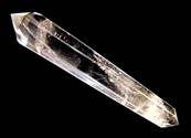 QUARTZ FACETED HEALING POINT/ WAND. SP9754POL