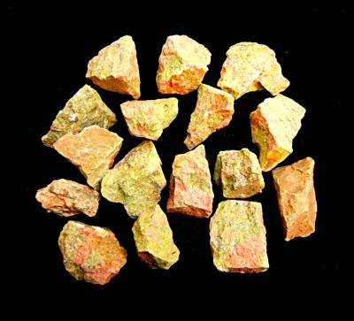 UNAKITE RAW CRYSTAL SPECIMENS.   SPR11433