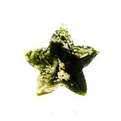 Starfish Carving in Moss Agate.   SPR15238POL