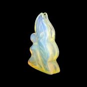 Kneeling Fairy Carved Figure in Opalite.   SPR15326POL