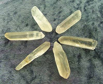 LIGHT SMOKEY QUARTZ POINT TIPS. SPR5456