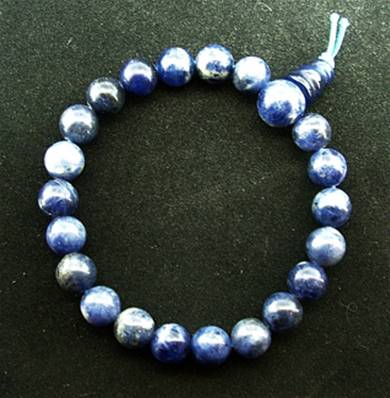 POWER BEAD BRACELET IN SODALITE.   SPR6012BR