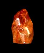 RED HEMATIOD QUARTZ POLISHED FLAME.   SP12230POL