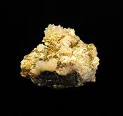 QUARTZ CLUSTER FORMATIONS ON PYRITE CRYSTAL SPECIMEN.   SP12378  