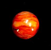 BANDED AGATE SPHERE.   SP12819POL