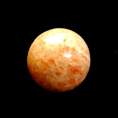 GEMSTONE SPHERE IN SUNSTONE.    SP13814POL