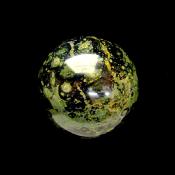 GEMSTONE SPHERE IN KAMBABA JASPER.  SP13850POL