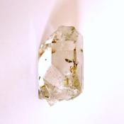 GREEN EPIDOTE IN QUARTZ RAW CRYSTAL SPECIMEN.   SP14053