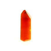 POLISHED CARNELIAN POINT SPECIMEN.   SP14186POL