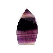 Flame/ Point specimen in polished Fluorite.   SP15419POL