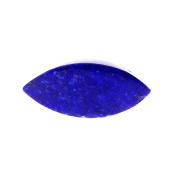 Polished lapis lazuli Catseye shape pocket charm.   SP15421POL