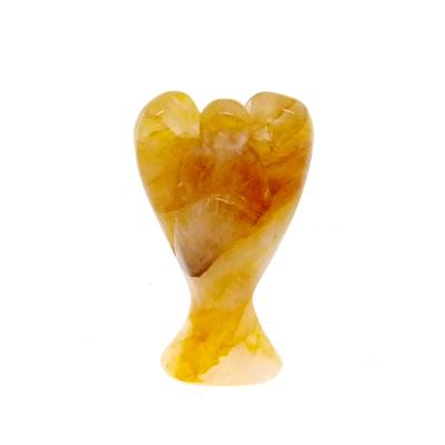 Angel Carving in Golden Healer Quartz.   SP15475POL