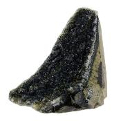 Black Amethyst Druze On Matrix Specimen.   SP16617