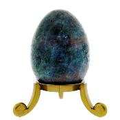 Gemstone Egg In Ruby With Zoisite.   SP16664POL